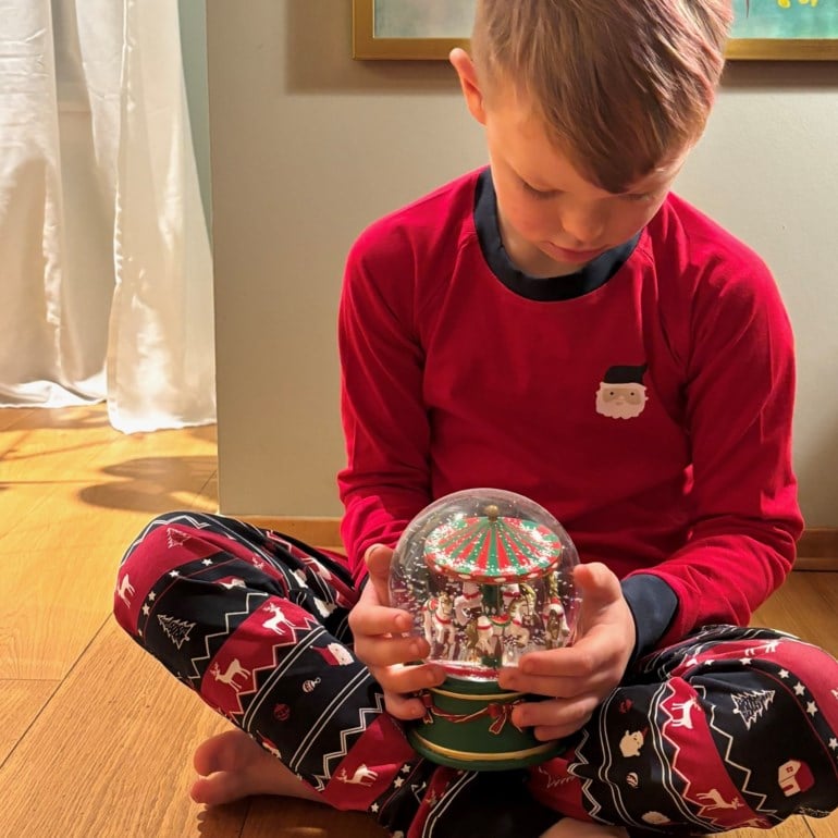 Julepyjamas Rød - 11037831-Red-86-92cm - 1