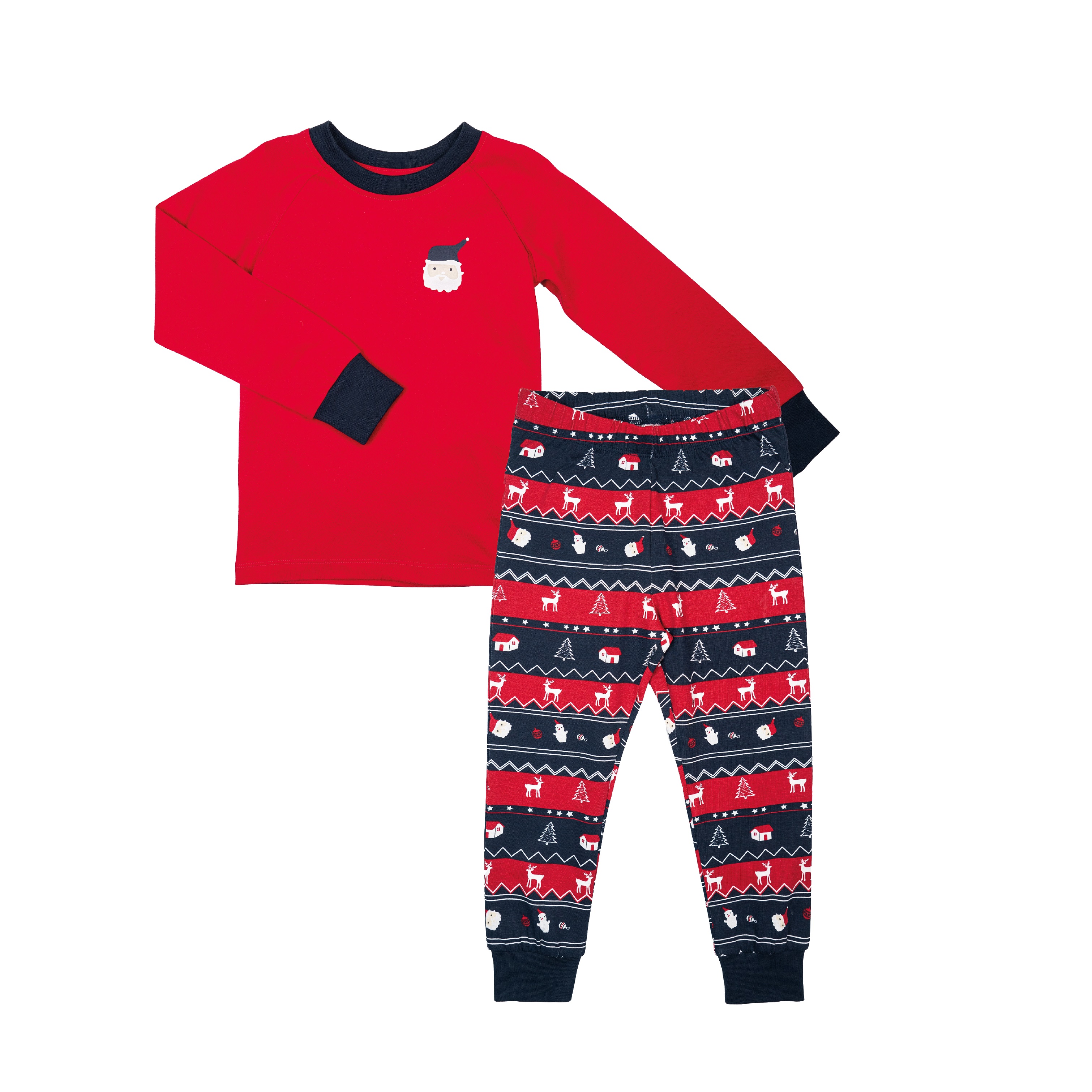 Julepyjamas, red