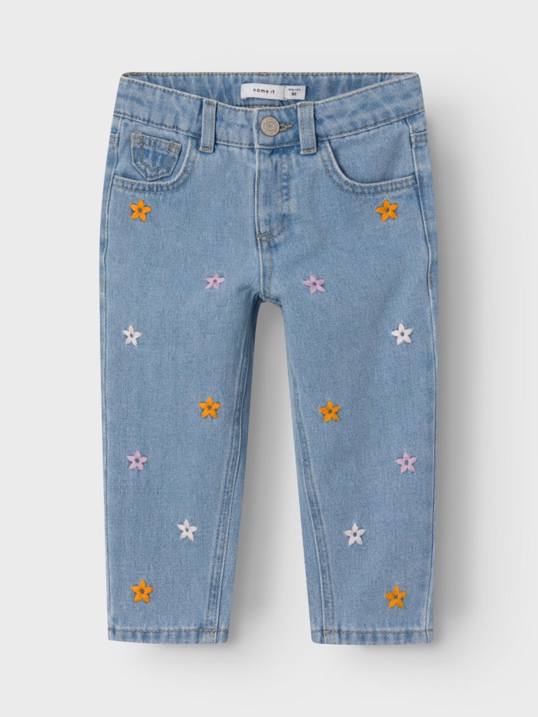 Bella mom jeans Blå - undefined - 1