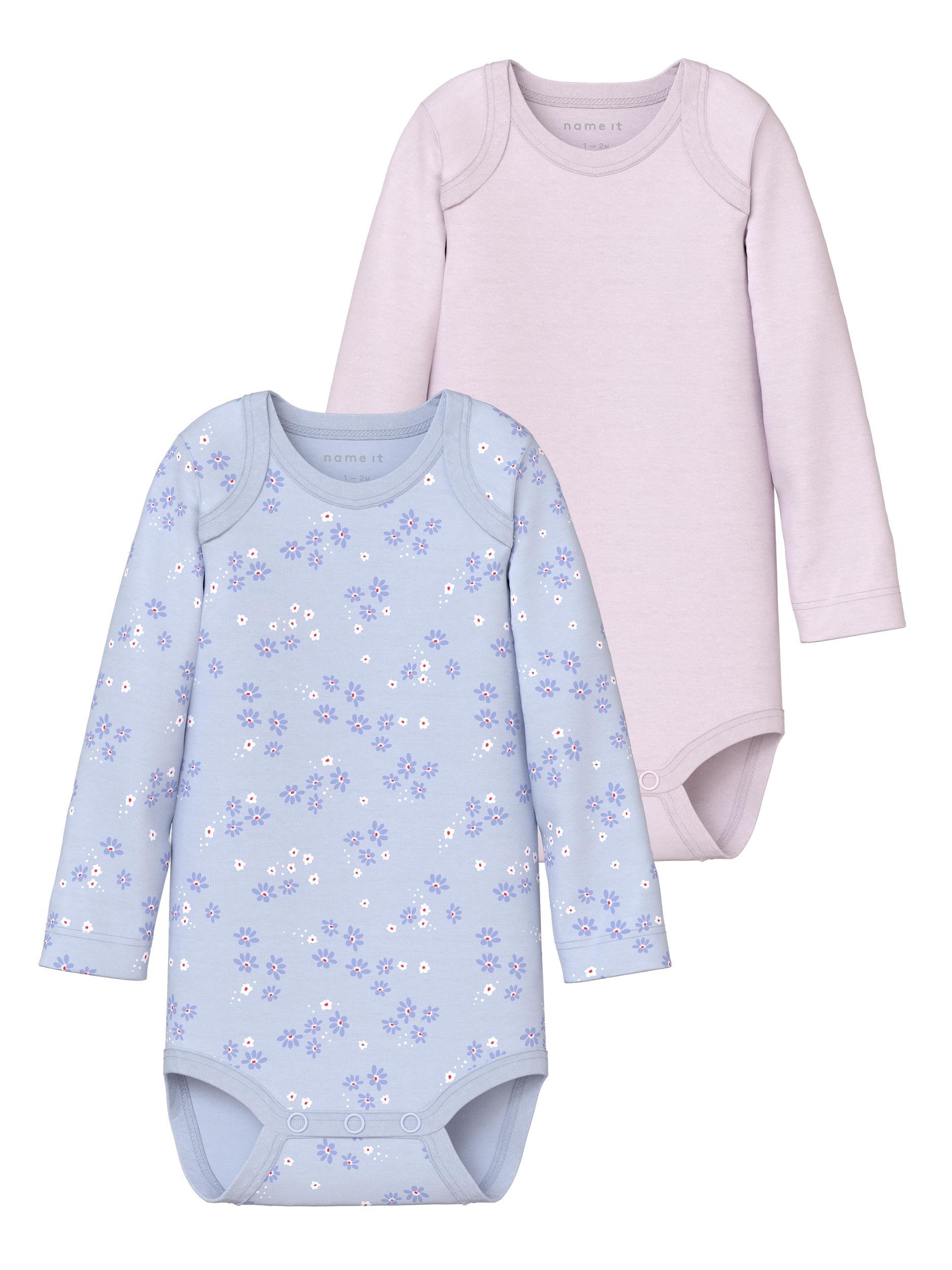 2pk langermet body Blå - undefined - 1