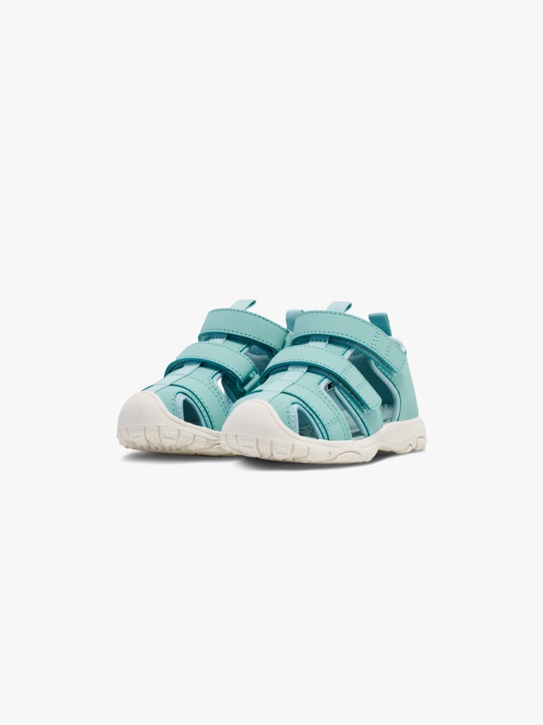 Sandal m/borrelås Grønn - undefined - 1