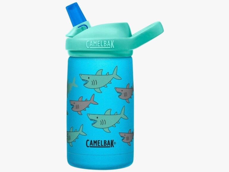 Eddy+ Kids Insulated Blå - 11038010-Blue-350ml-shark - 1