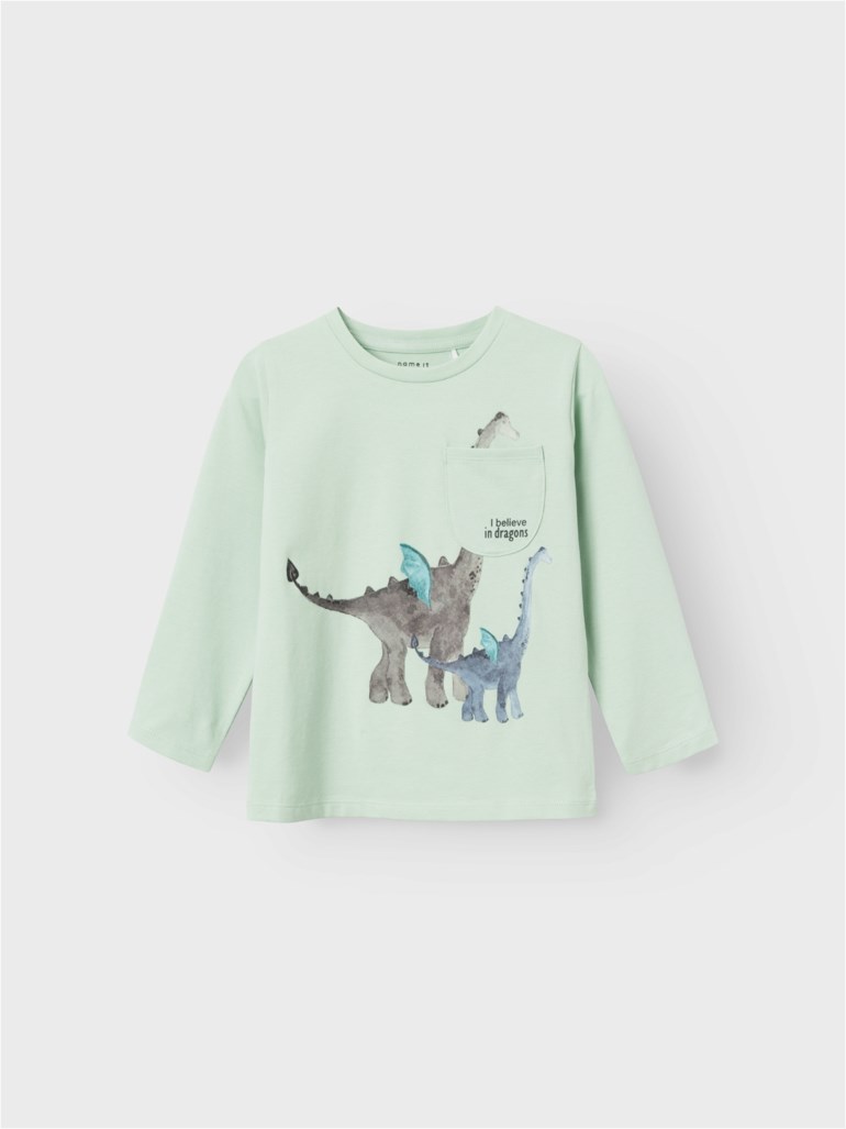 Drag langermet genser Grønn - undefined - 1