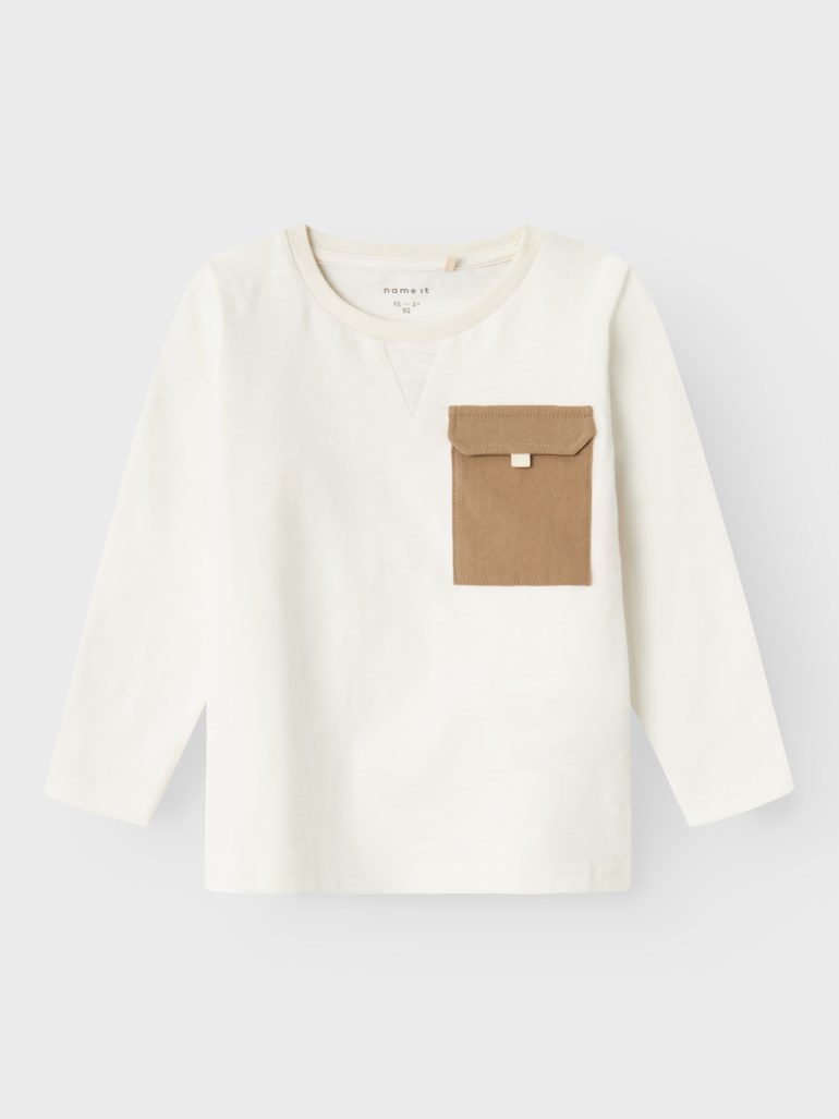 Drew langermet genser Hvit - undefined - 1