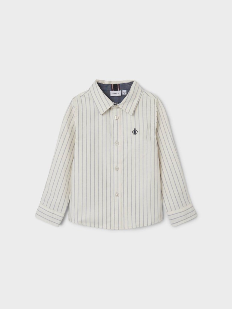 Fekid langermet skjorte Blå - undefined - 1