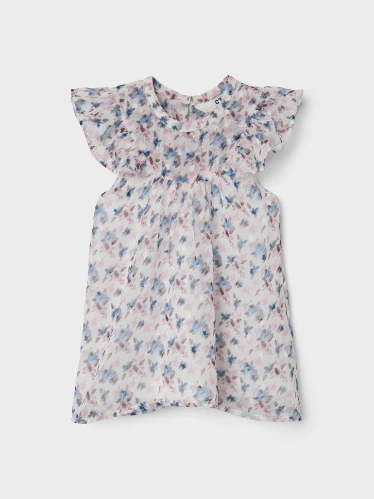 Norma ermeløs kjole Hvit - undefined - 1