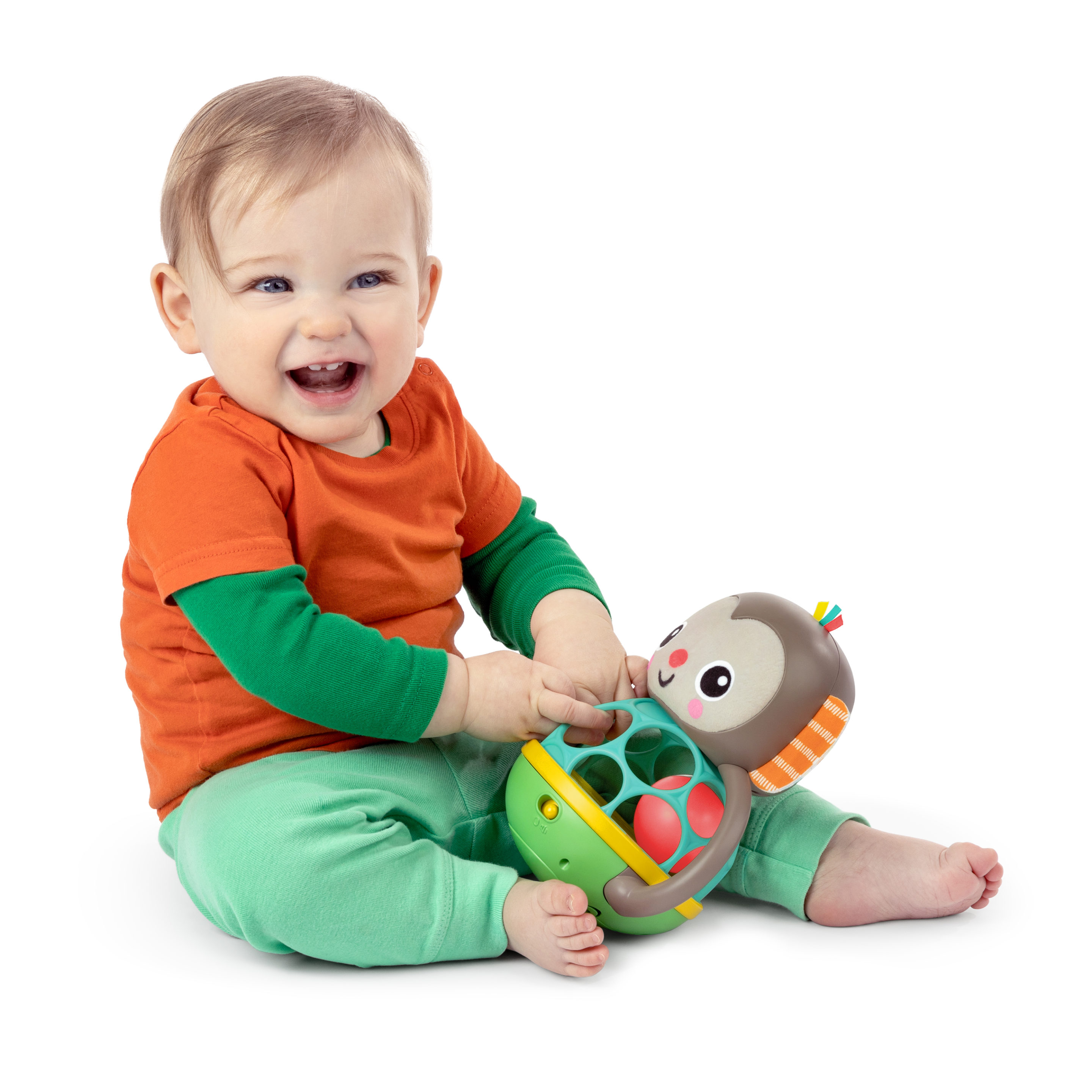 Oball Grab & Giggle Monkey aktivitetsleke, multiple