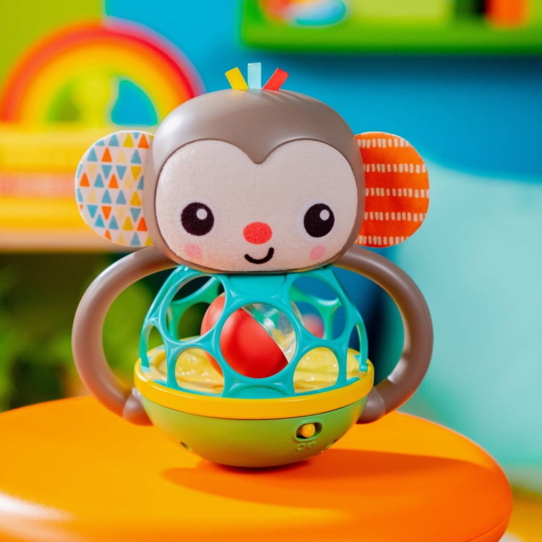 Oball Grab & Giggle Monkey aktivitetsleke Multiple - 11038623-multiple-One Size - 1