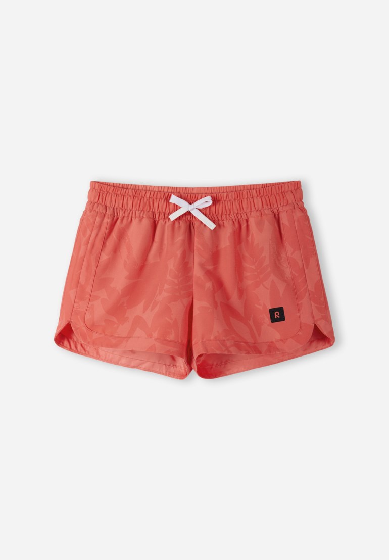 Nauru Badeshorts, red Rød - 11038654-Red-104cm - 1