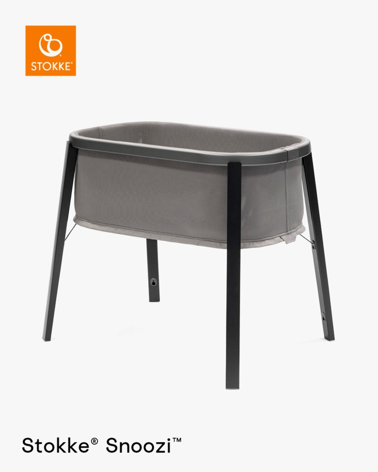 Stokke Snoozi babyseng, graphite Grå - 11038698-graphite-0-9mth - 1