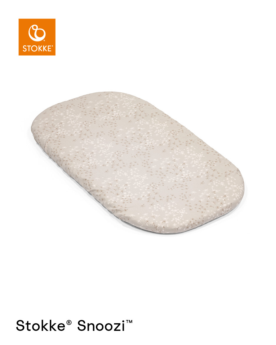 Stokke Snoozi formsydde laken 2 pakk, whitebeige