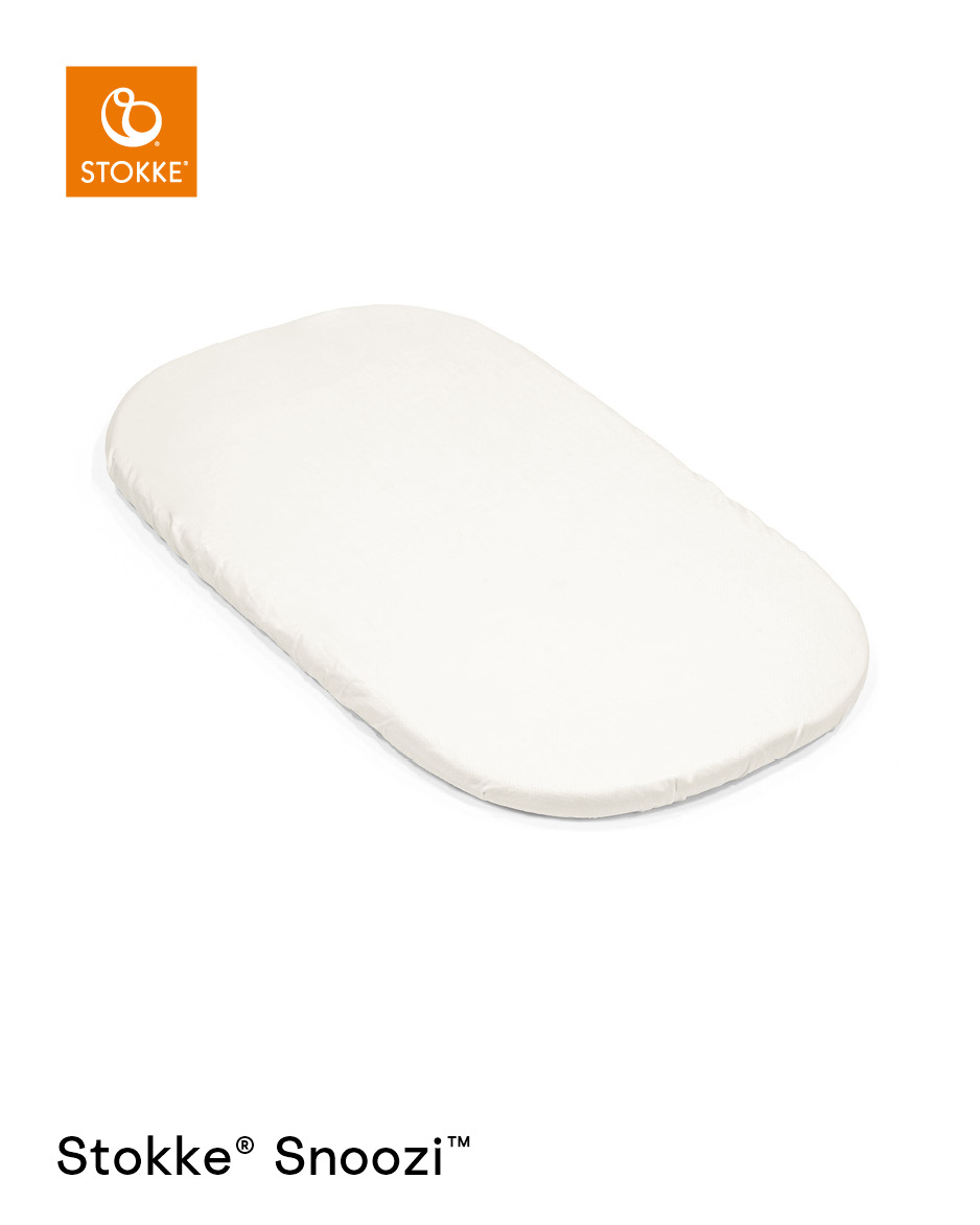 Stokke Snoozi formsydde laken 2 pakk, whitebeige
