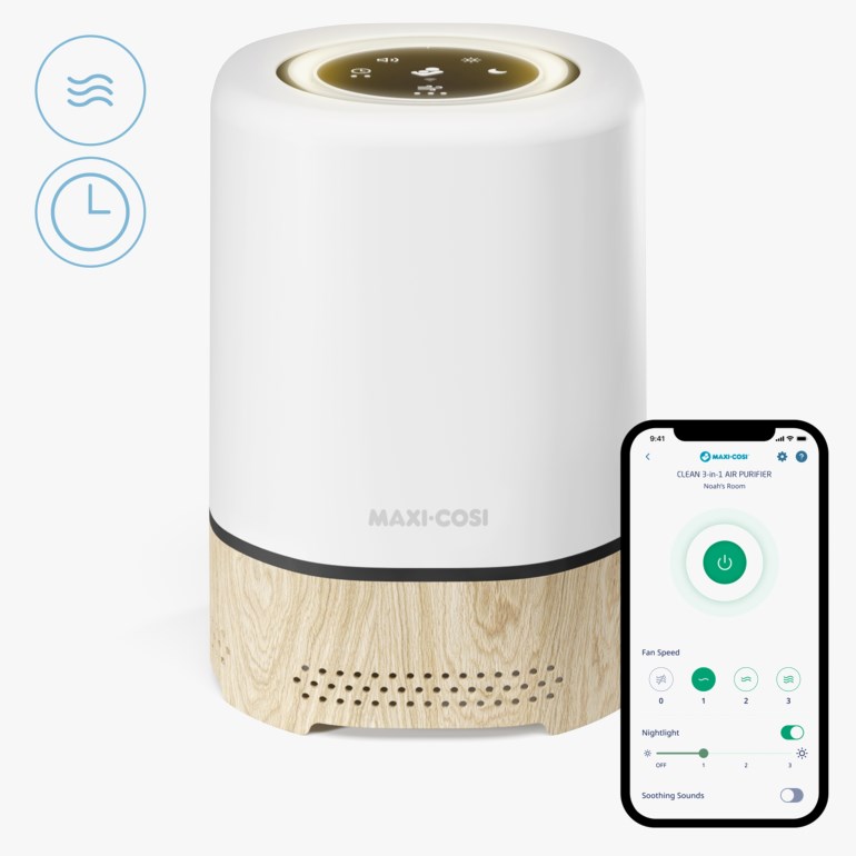 Clean 3-in-1 Air Purifier Hvit - 11038723-White-One Size - 1