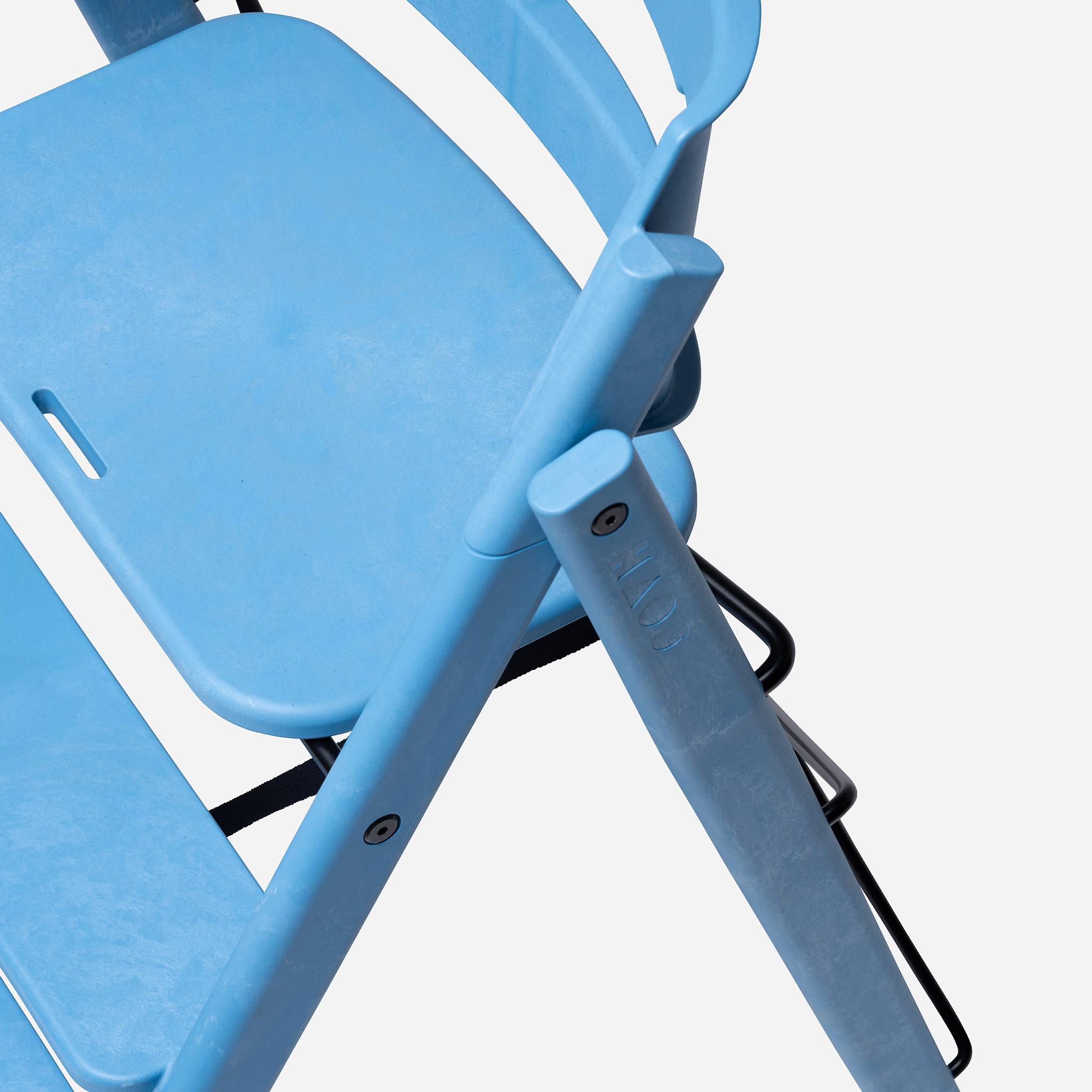 Klapp barnestol resirkulert, swedishblue