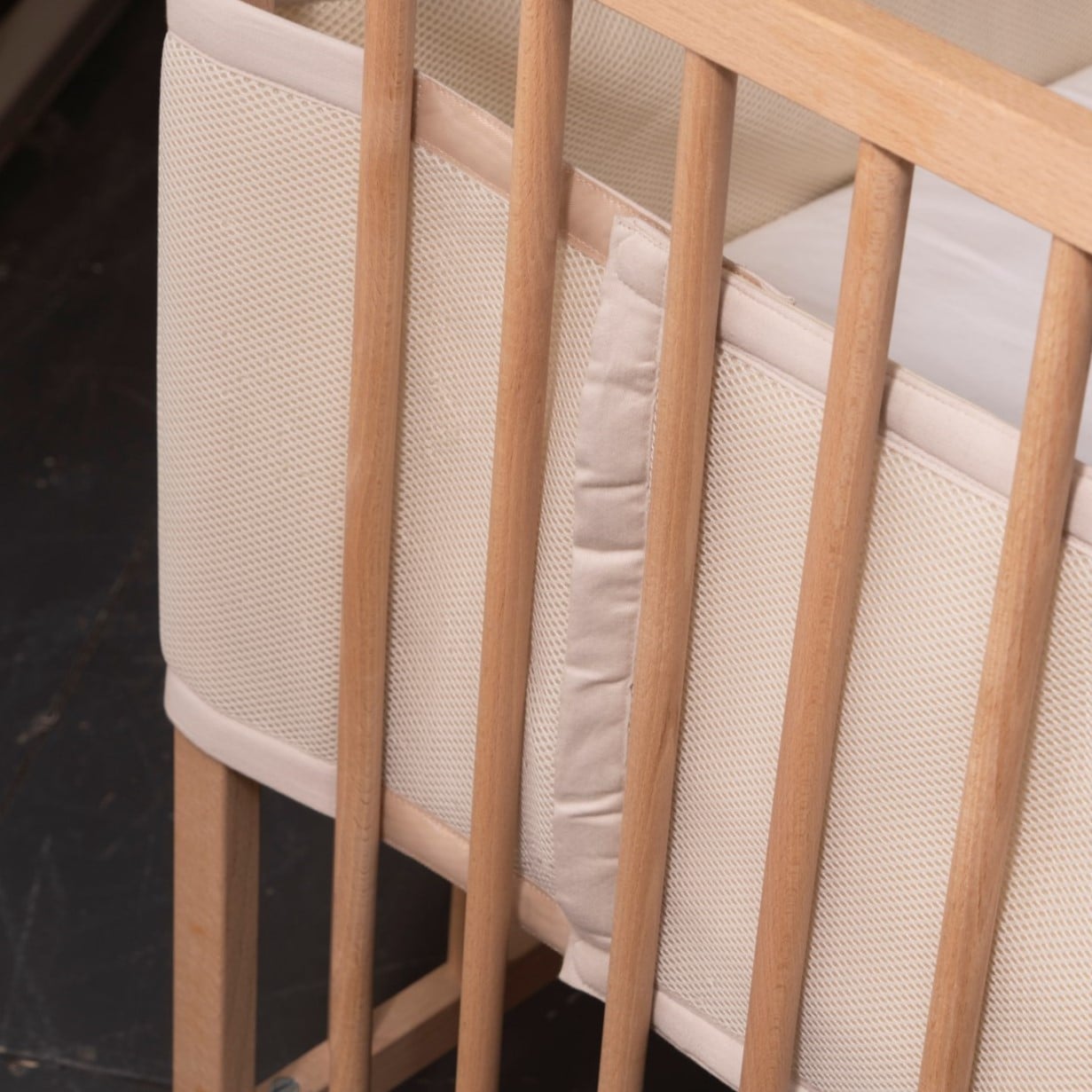 Mille sengekant 3D Mesh, beige