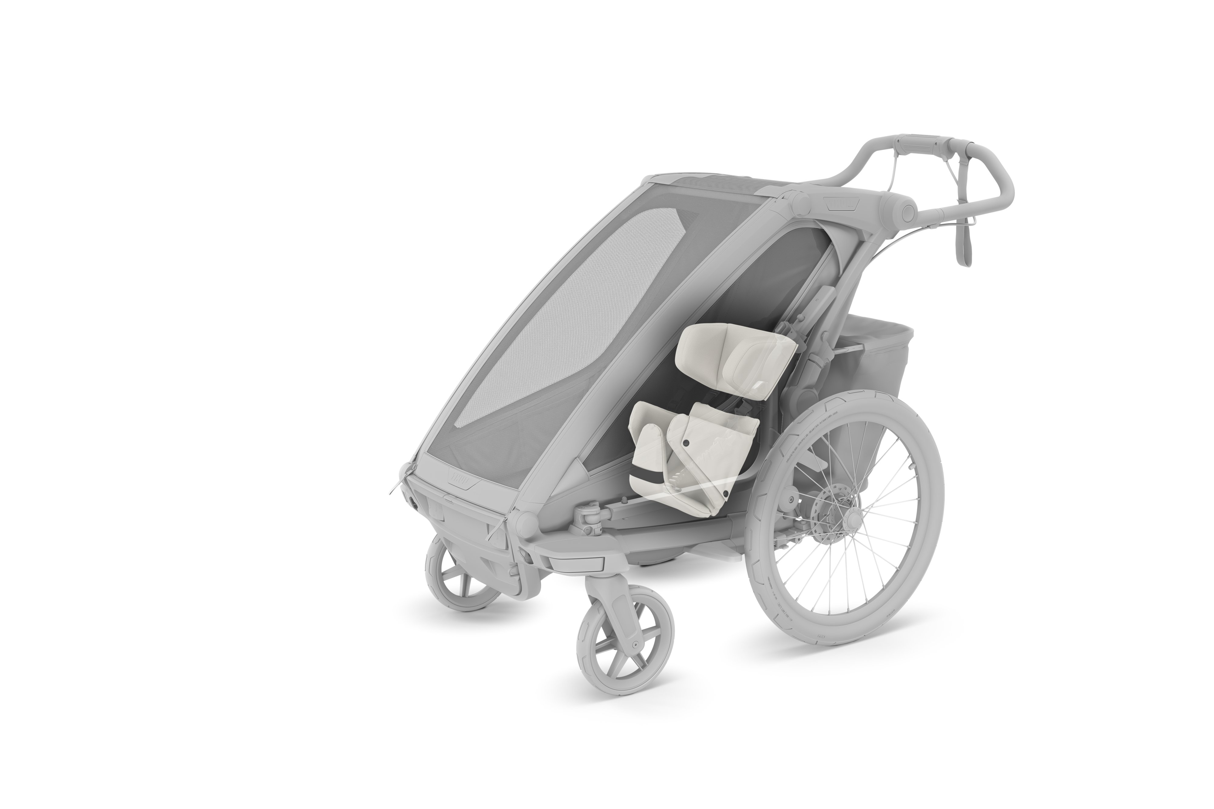 Thule Baby Supporter 2.0 (Thule Chariot Gen 3), white