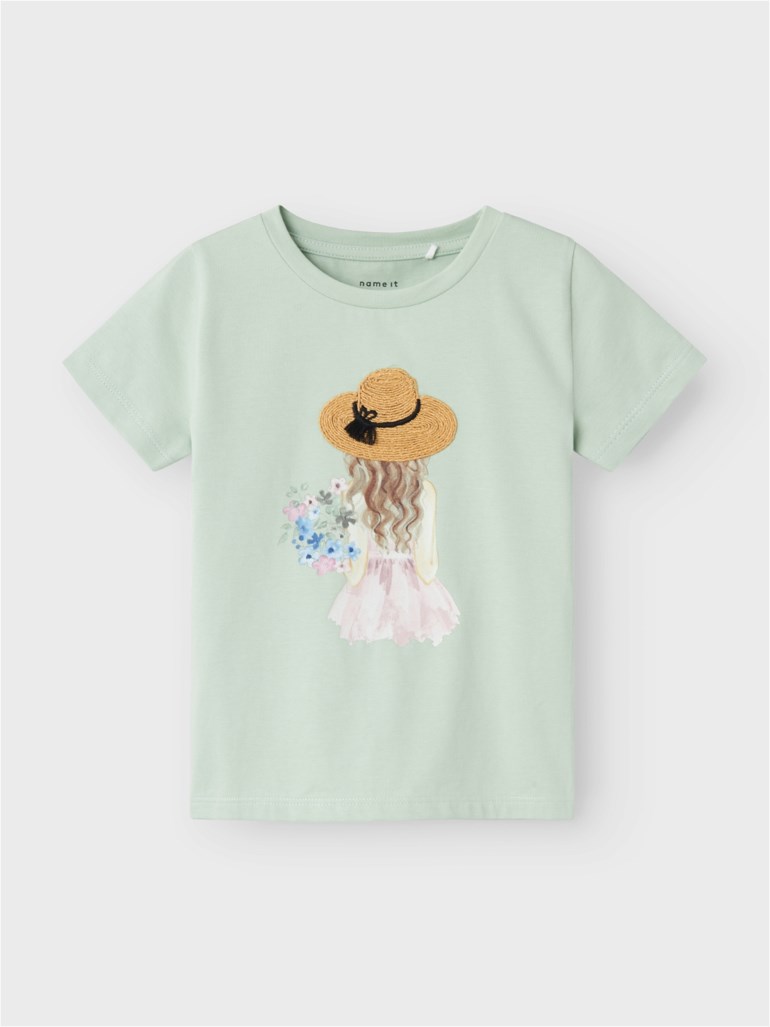 Hattie t-skjorte Grønn - 11038920-Silt Green-86cm - 1