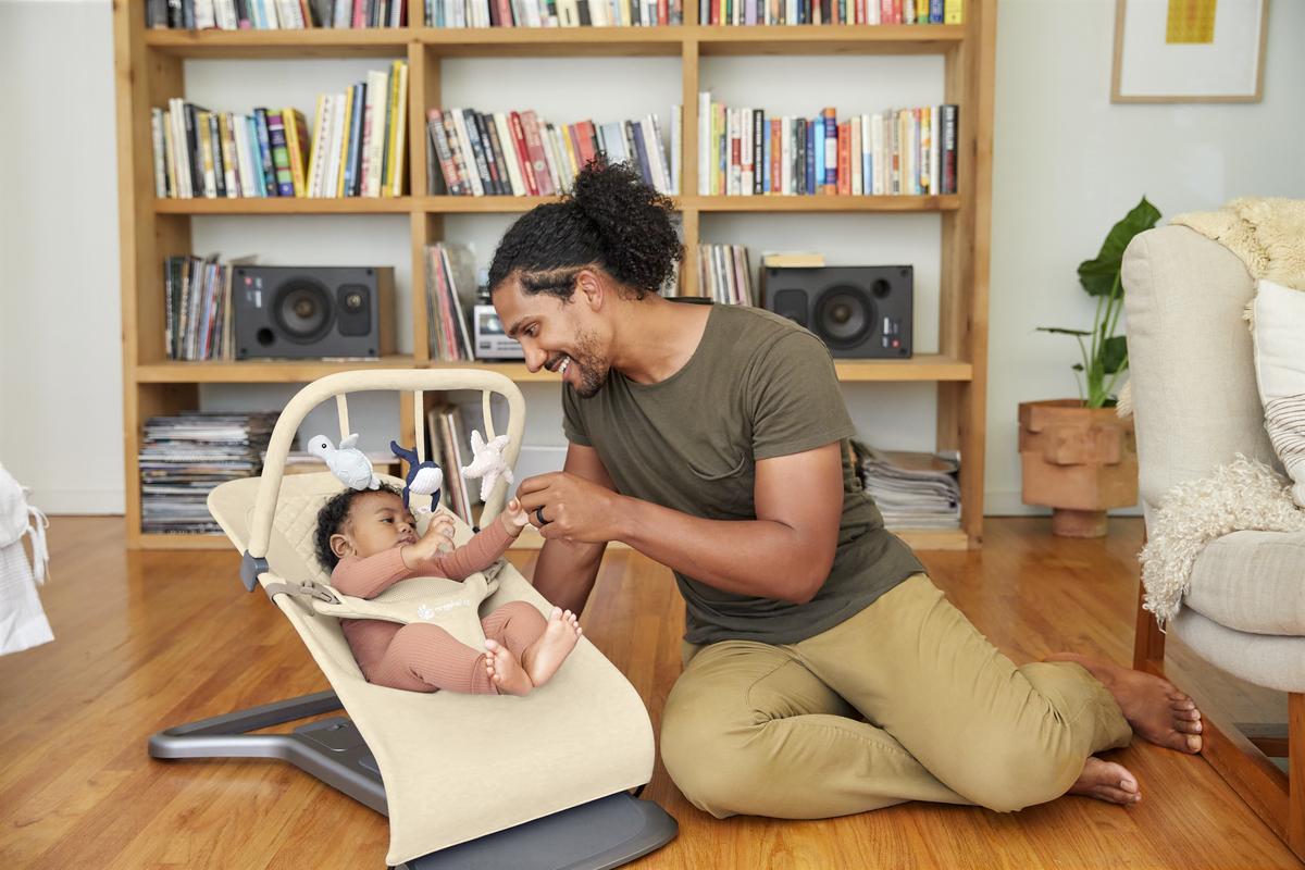 Ergobaby Evolve Lekebue Ocean Wonders, Cream