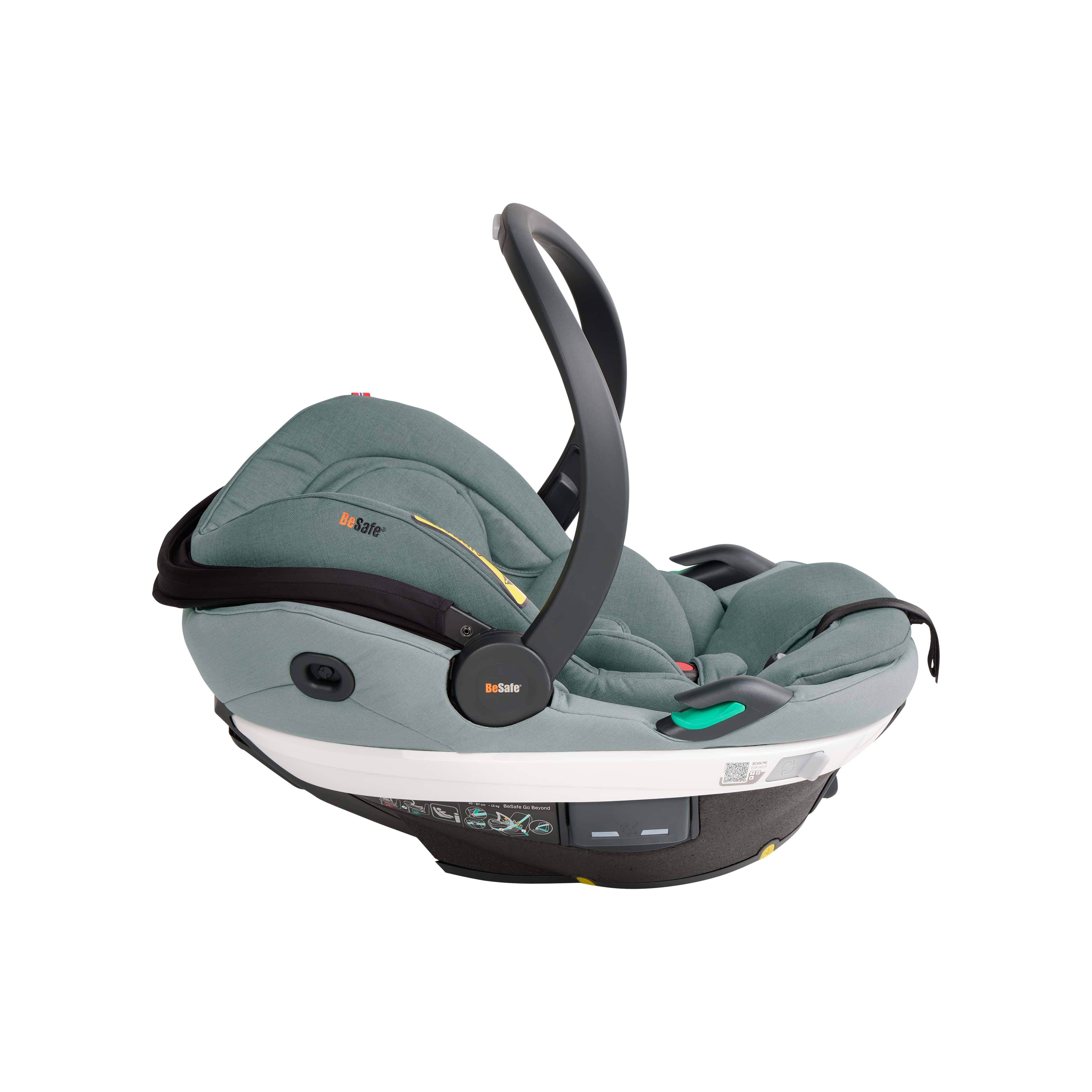 Go Beyond babybilstol, seagreenmelange, std