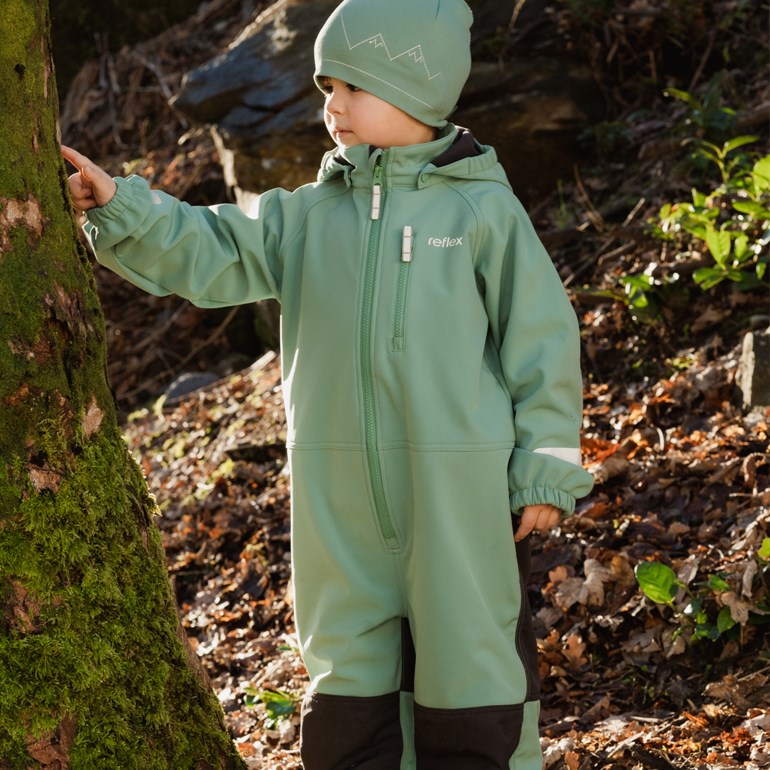 Hitra softshelldress Grønn - undefined - 1