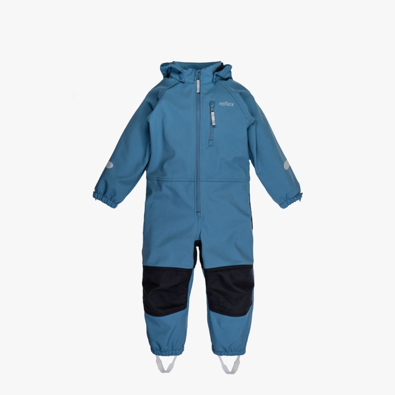 Hitra softshelldress Blå - undefined - 1