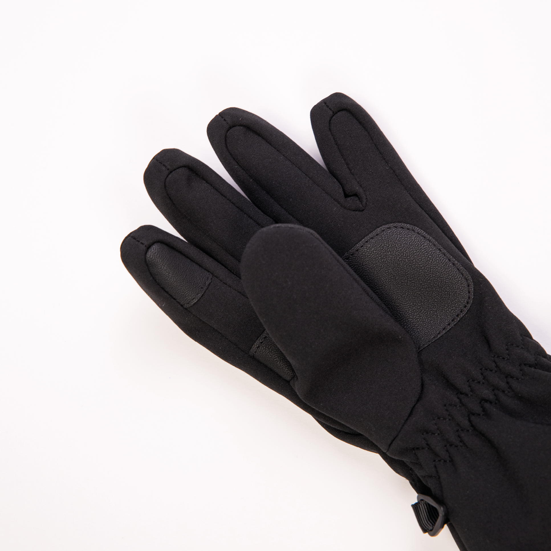 Vik softshellhansker, black