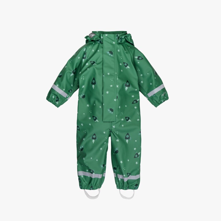 Lindesnes regndress Grønn - 11039028-Green-74 cm - 1