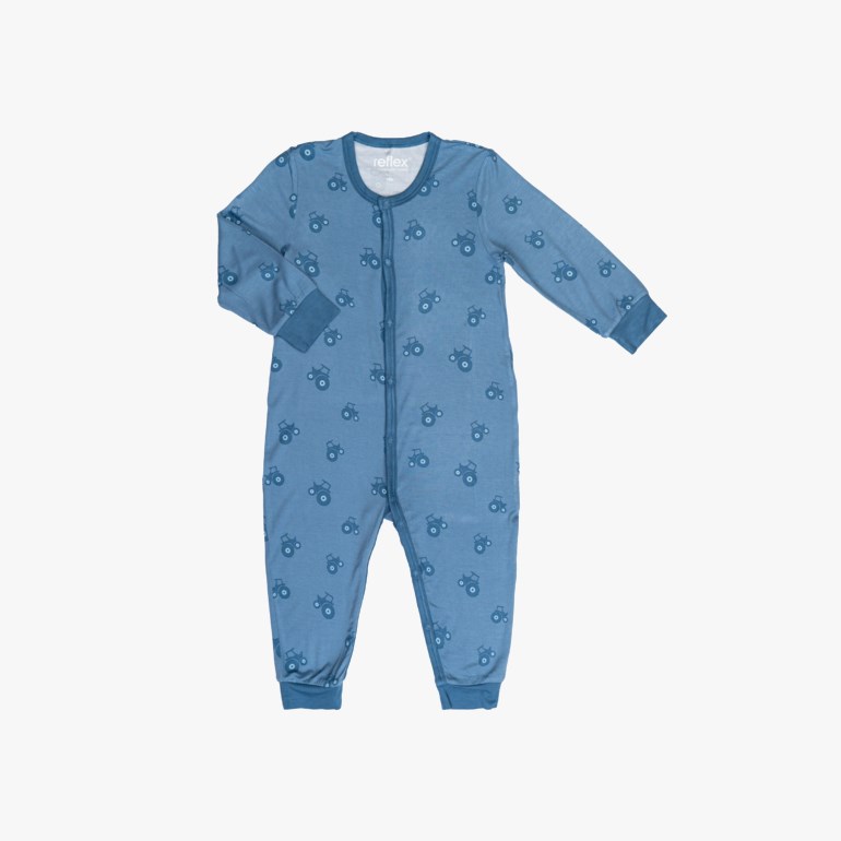 Bambus heldress Blå - 11039043-Cool Blue-56 cm - 1