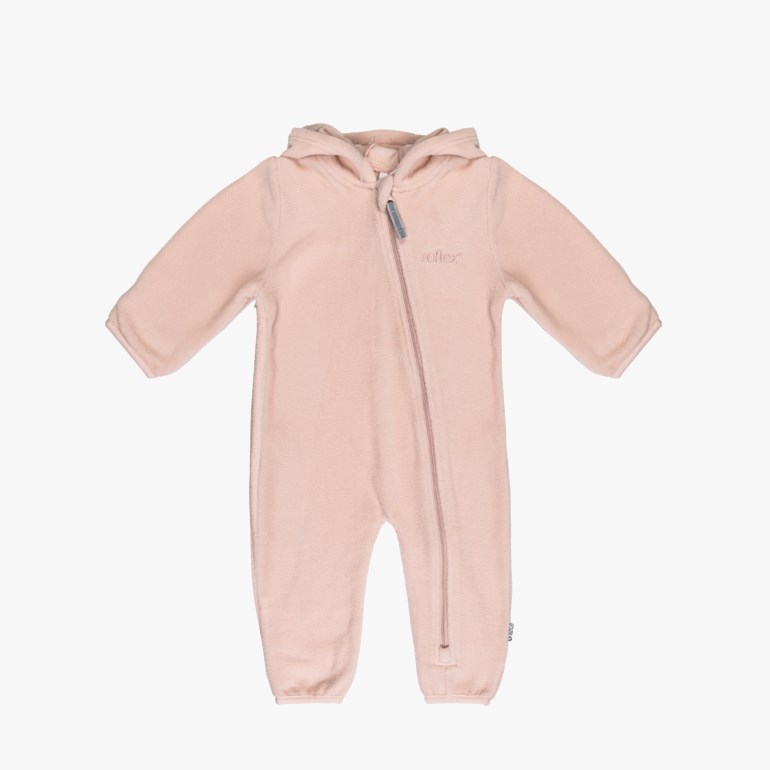 Baby fleecedress Rosa - 11039054-dusty pink-56 cm - 1