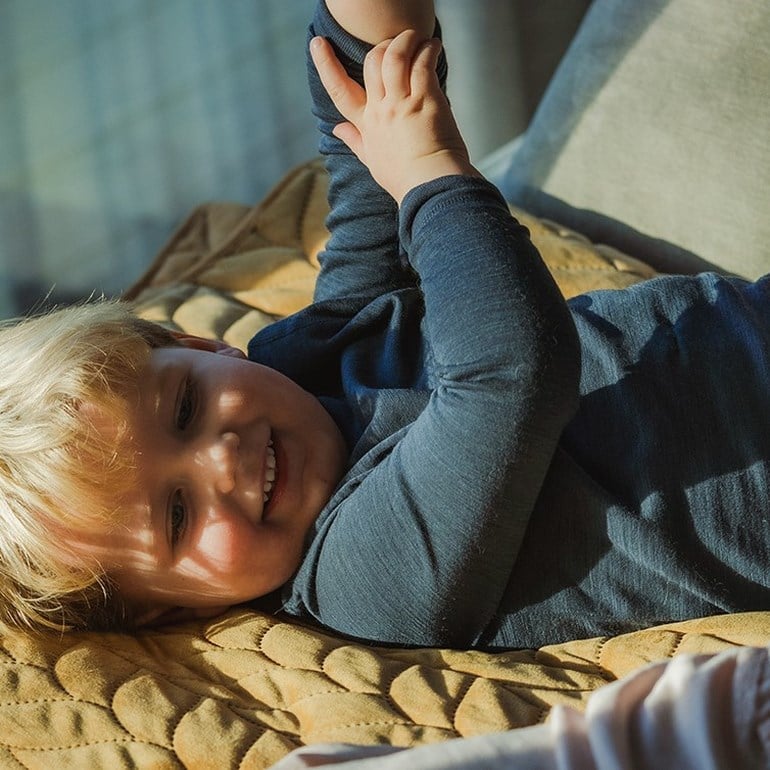 Bris ull/bambus trøye Marine - 11039059-Midnight-86-92 cm - 1