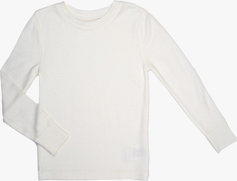 Bris ull/bambus trøye Hvit - 11039059-Offwhite-86-92 cm - 1