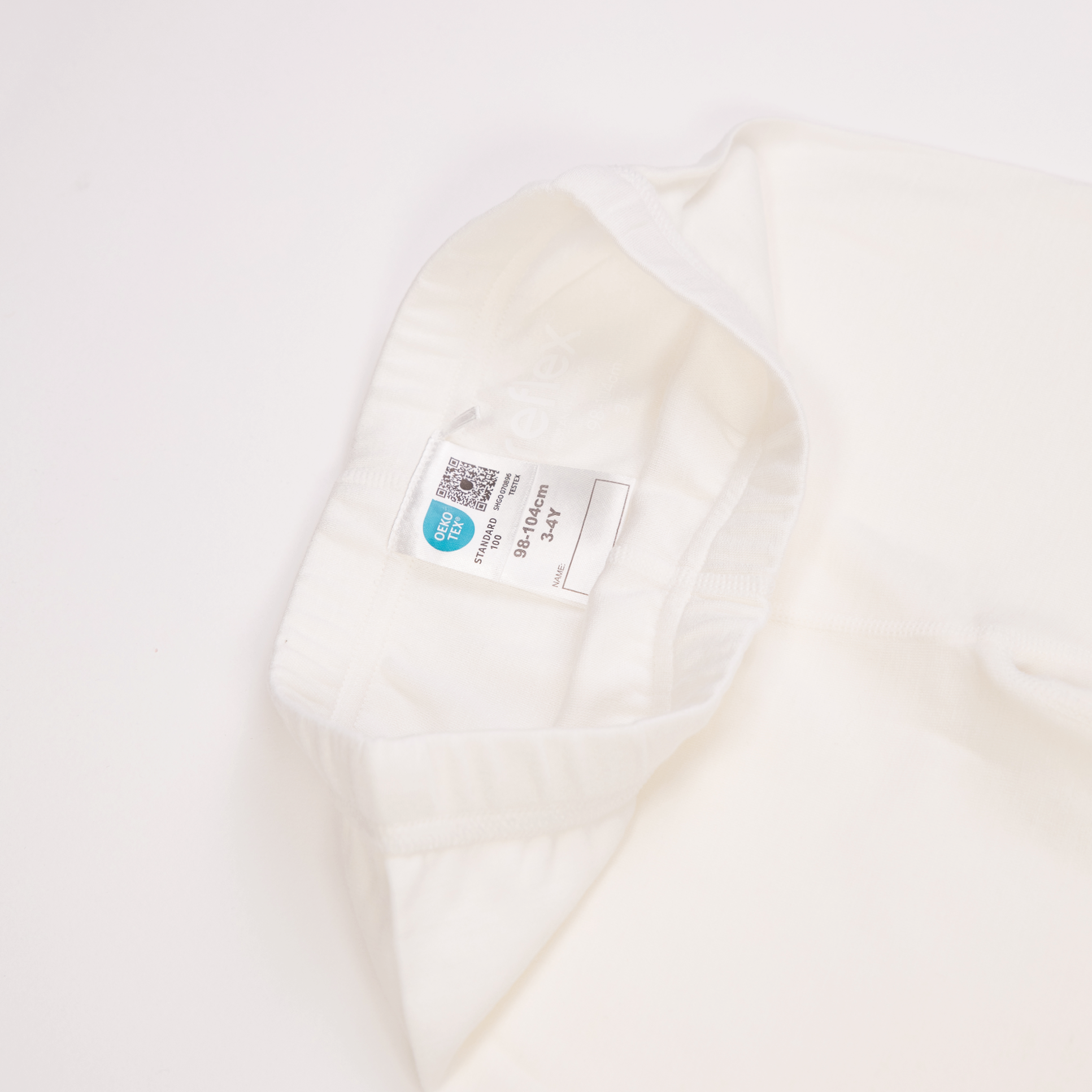 Bris merinoull/bambus longs, offwhite
