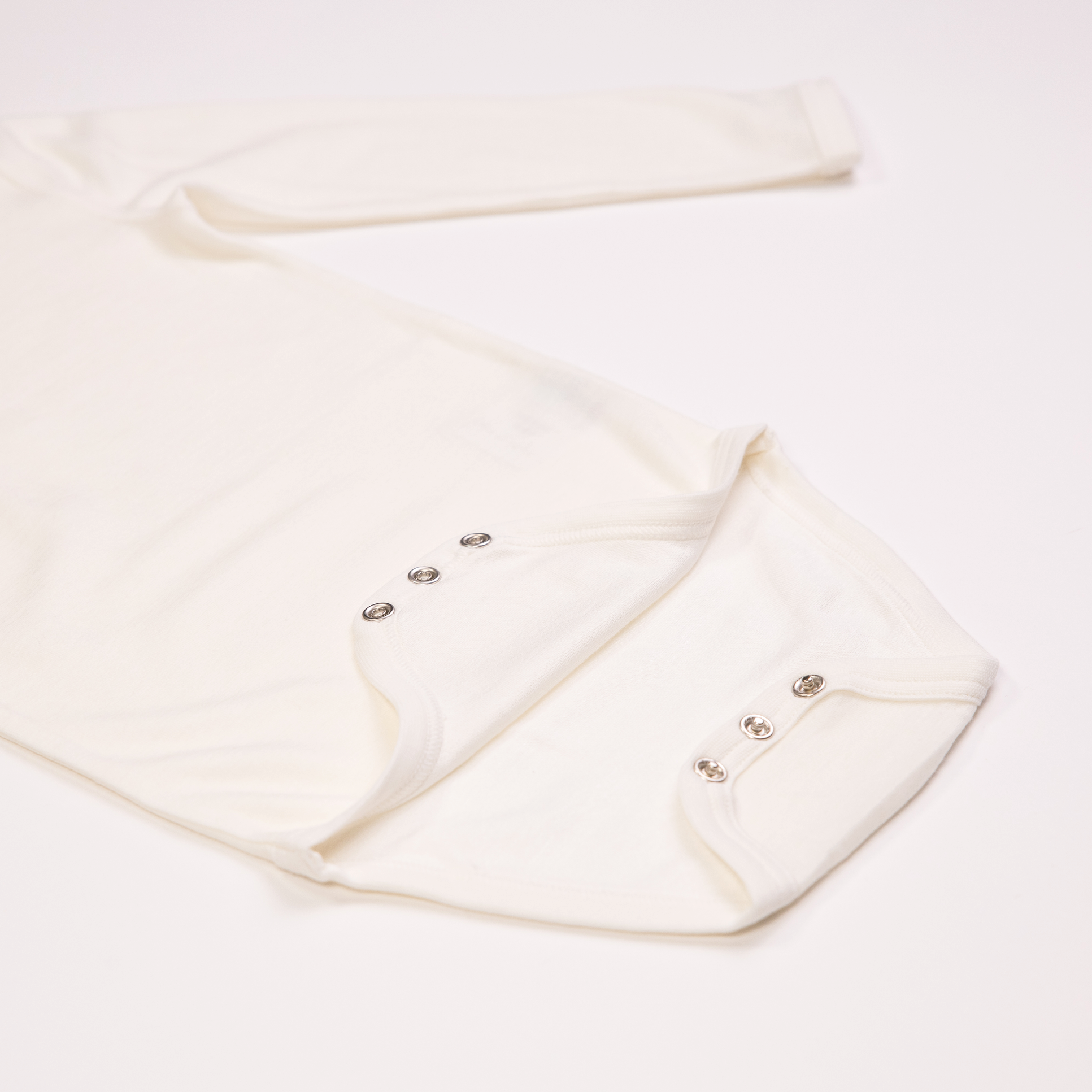 Bris merinoull/bambus body, offwhite