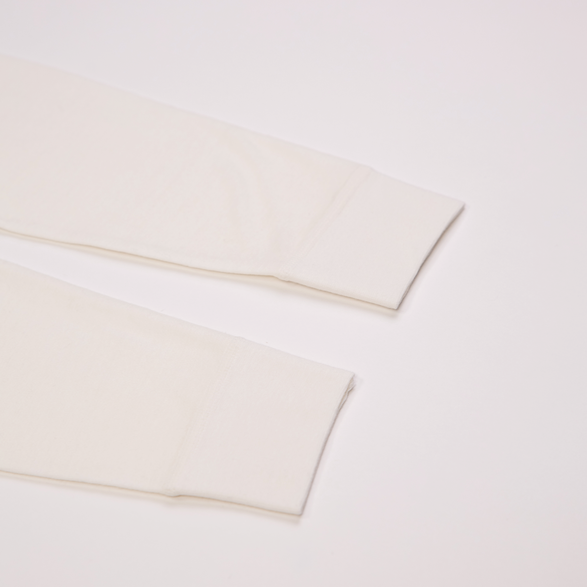 Bris merinoull/bambus babylongs, offwhite
