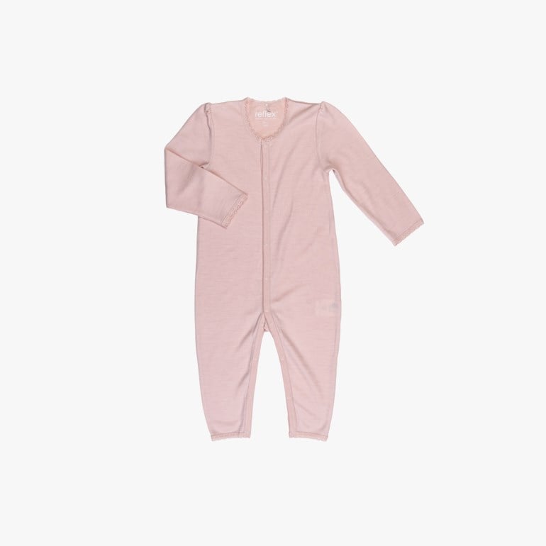 Bris ull/bambus heldress Rosa - 11039064-dusty pink-50 cm - 1