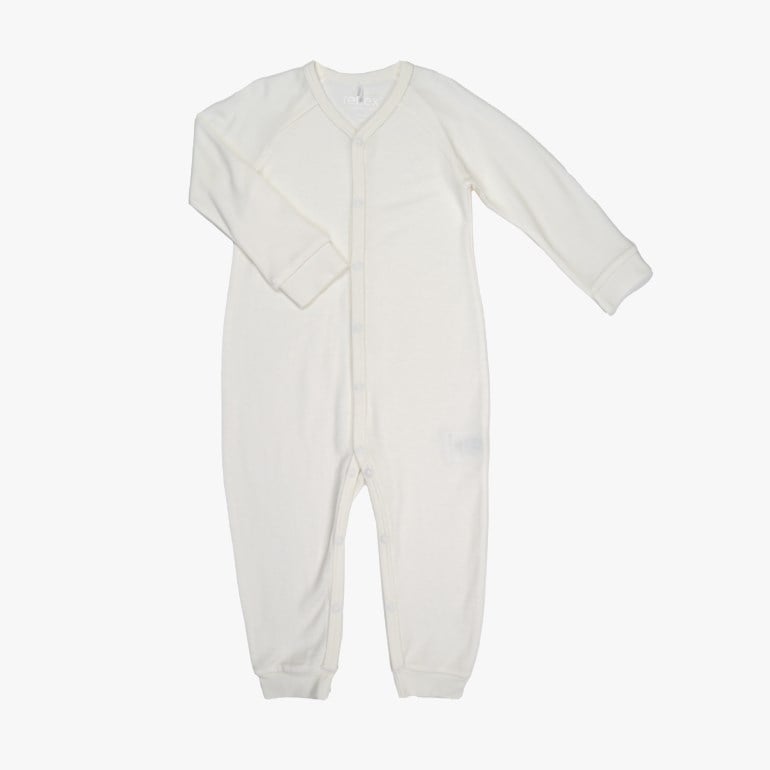 Bris ull/bambus heldress Hvit - 11039064-Offwhite-44 cm - 1