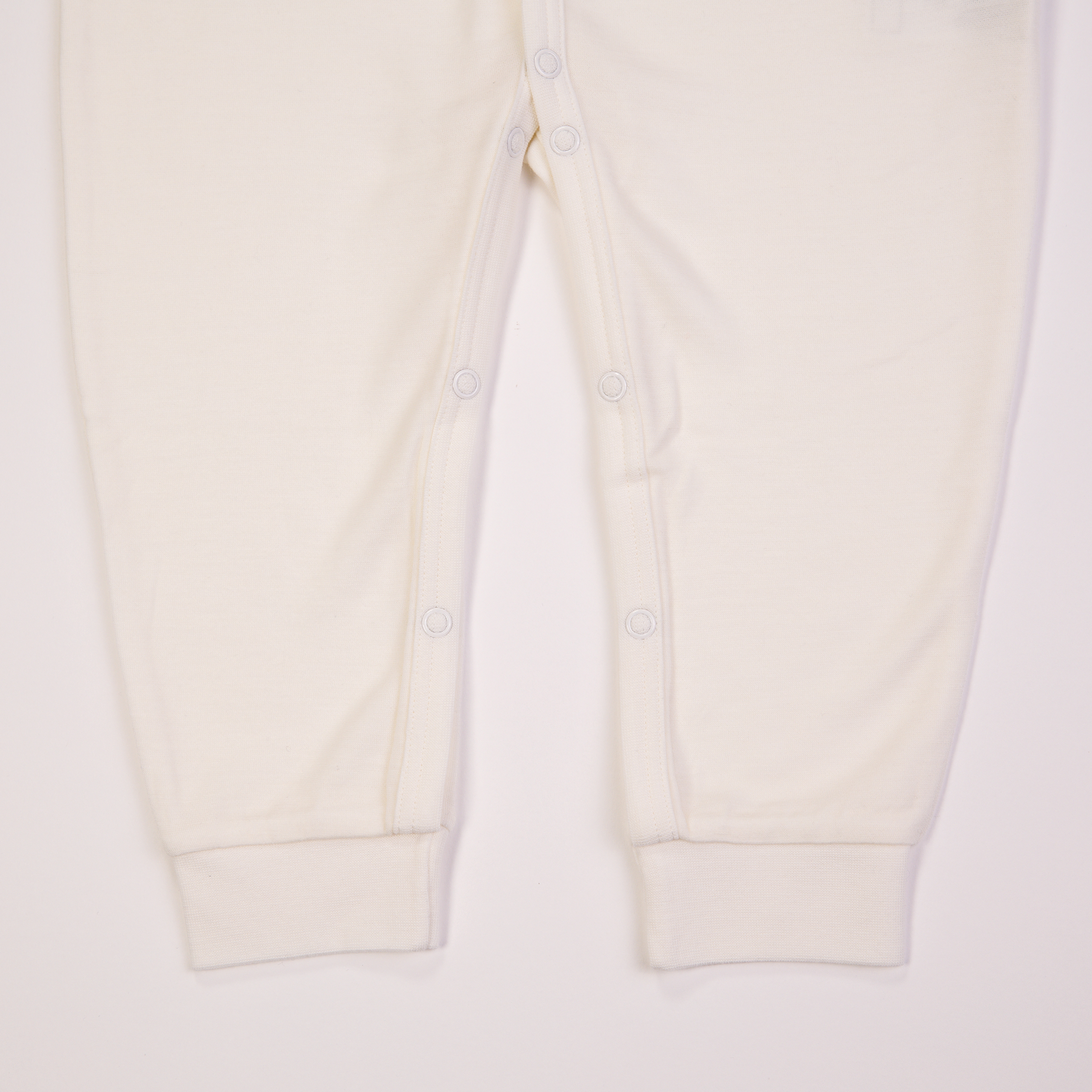 Bris merinoull/bambus heldress, offwhite