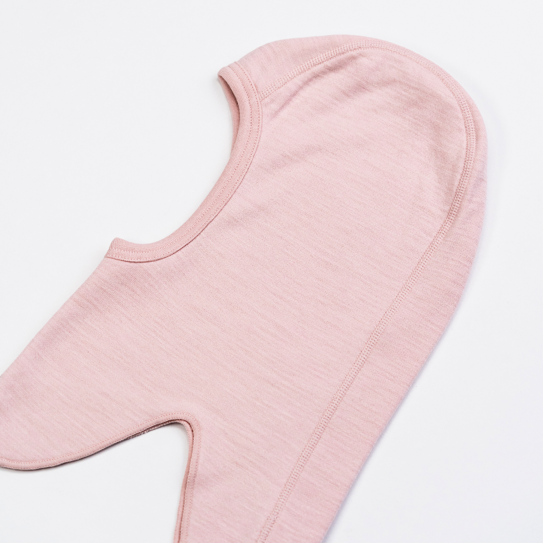 Bris merinoull/bambus balaclava, dustypink
