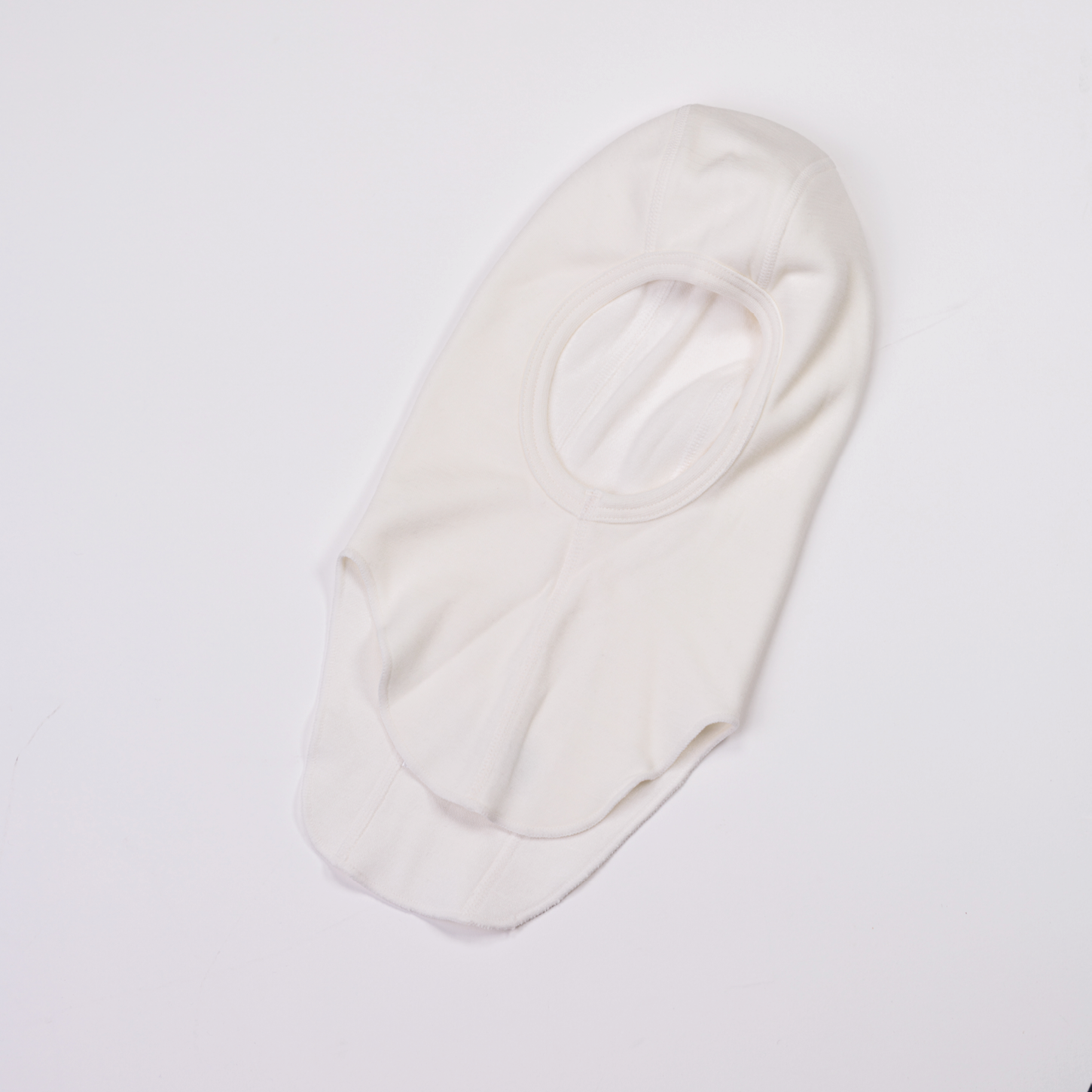 Bris merinoull/bambus balaclava, offwhite