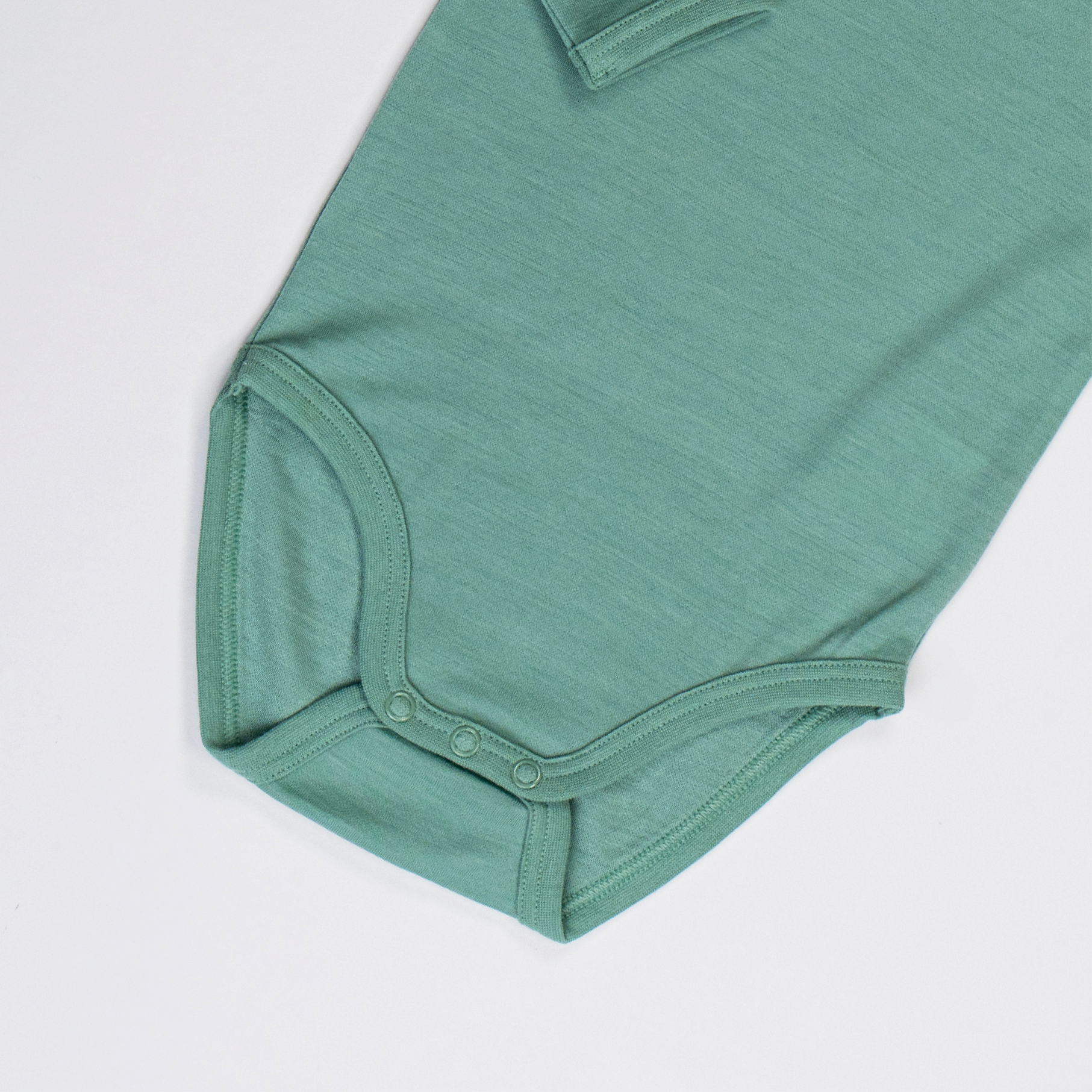 Bris ull/bambus body, frostgreen