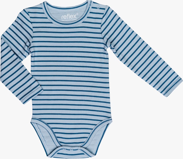 Bruse body Blå - 11039111-dusty blue-56 cm - 1