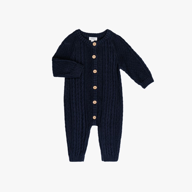 Filibom strikket heldress Marine - undefined - 1