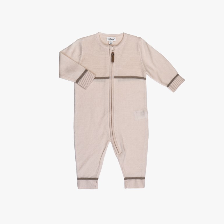 Lun strikket ulldress Beige - undefined - 1