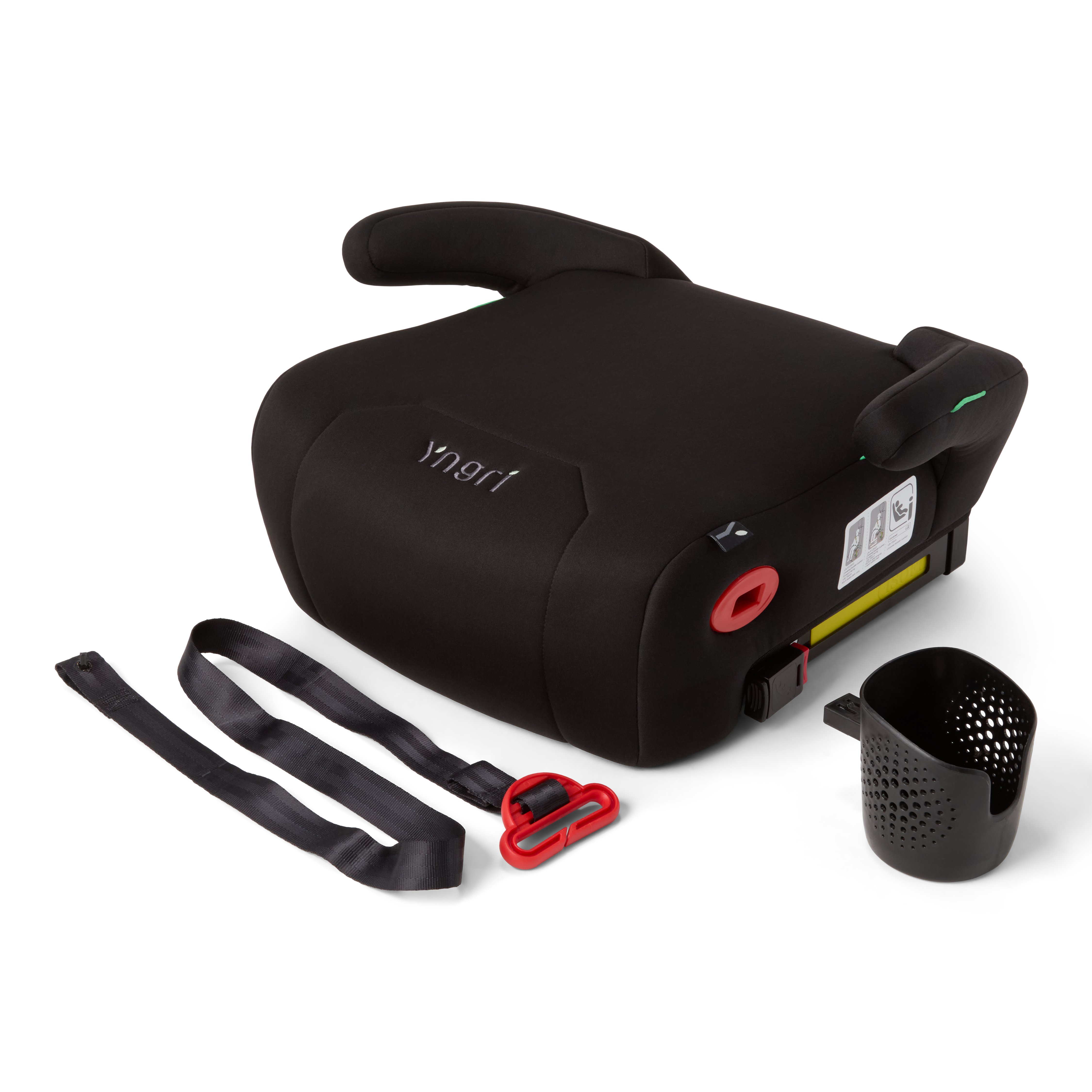 Bilstolpute med isofix, black