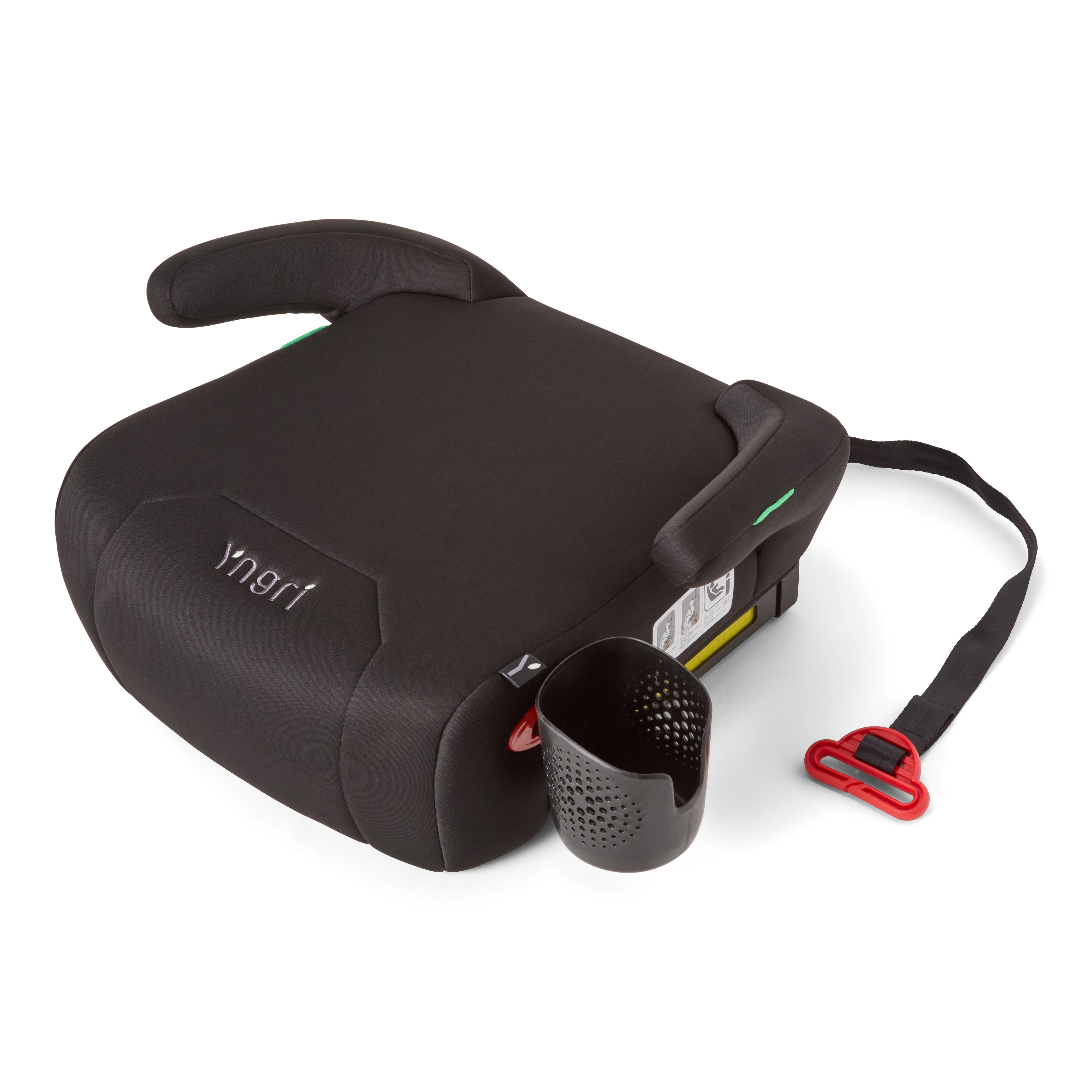 Bilstolpute med isofix, black