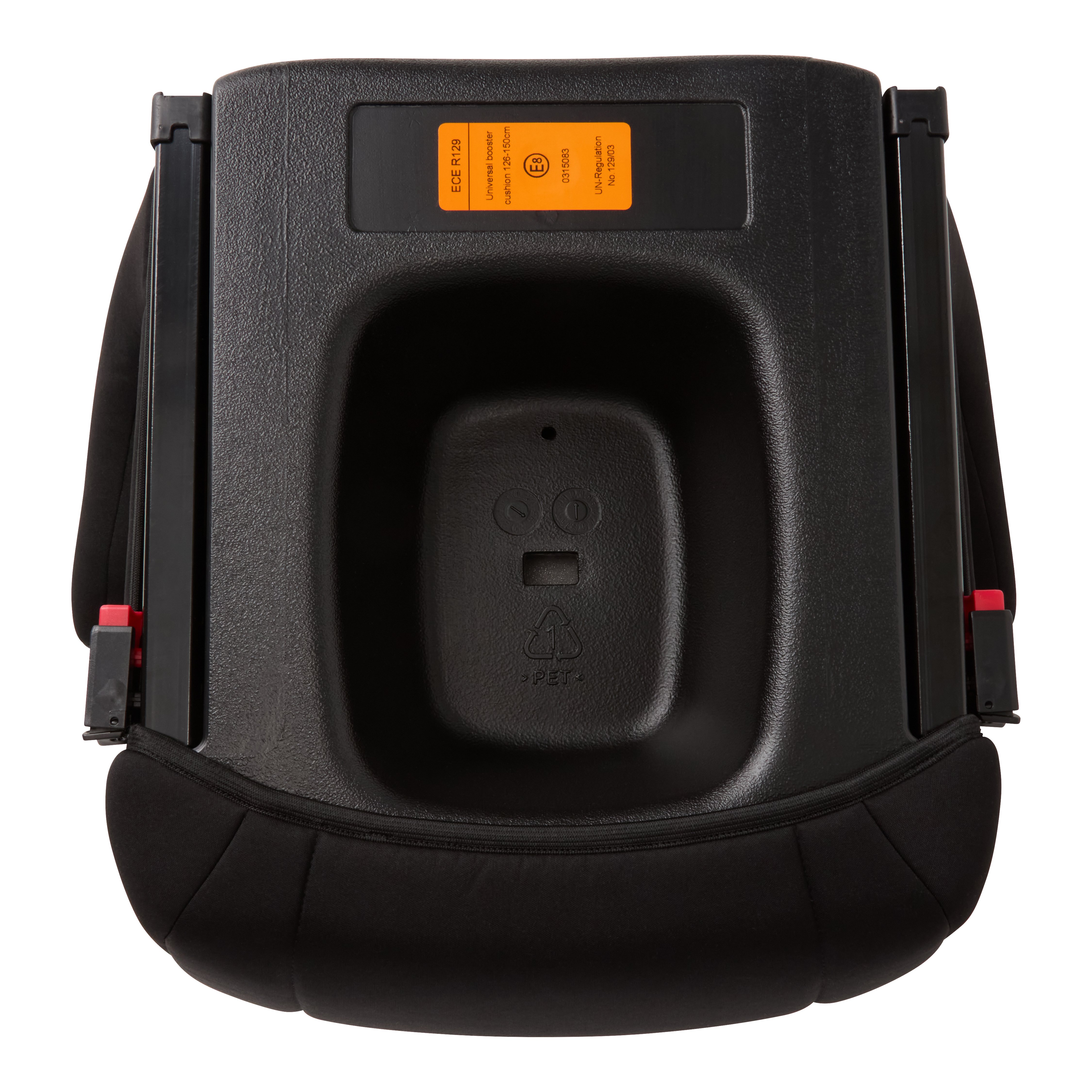 Bilstolpute med isofix, black