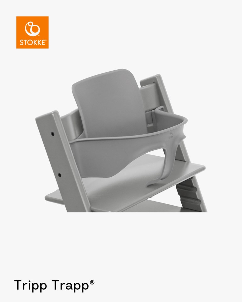Stokke Tripp Trapp® Baby Set – Fra 6 mnd Grå - 11039175-StormGrey-6mth - 1