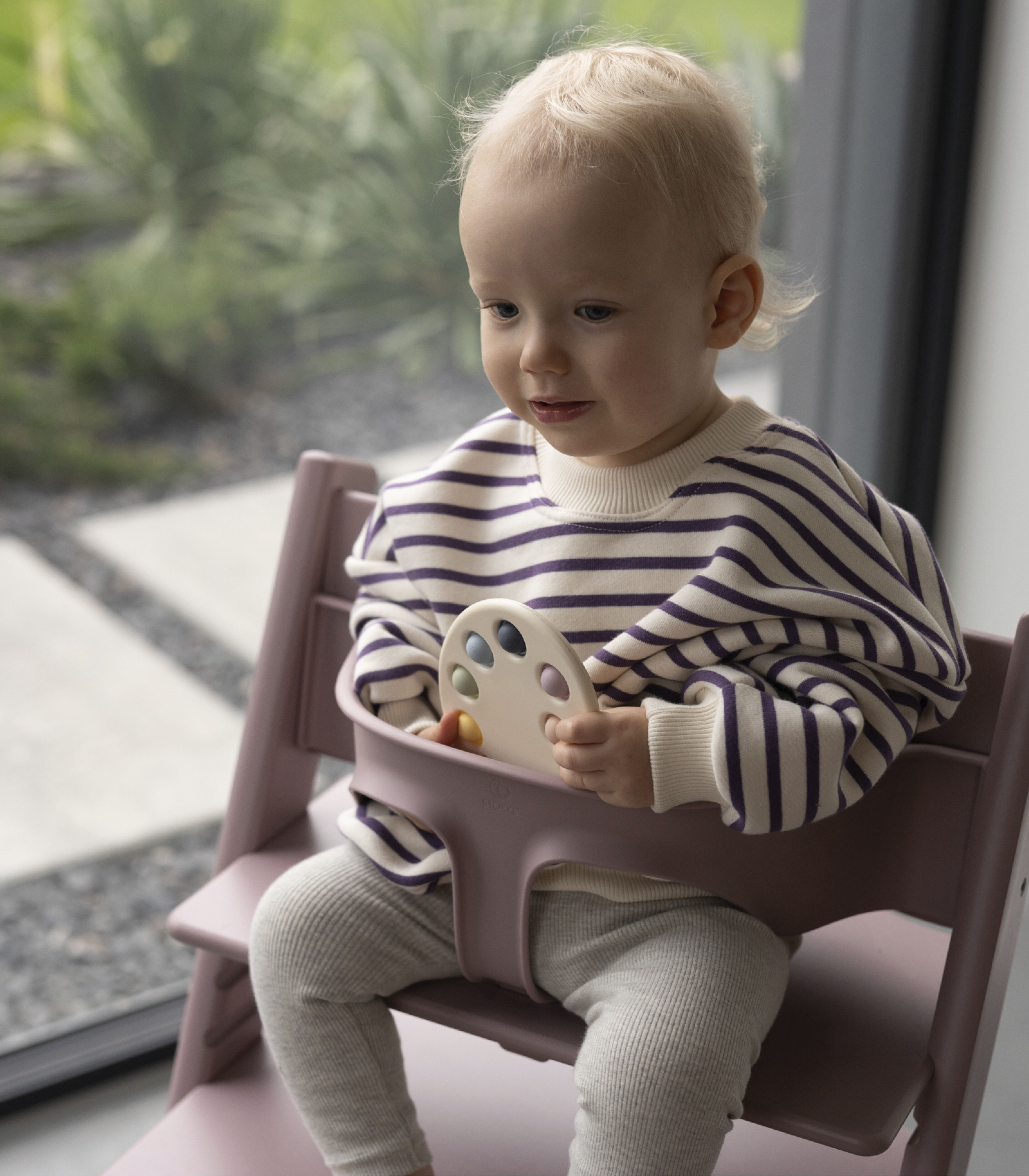 Stokke Tripp Trapp Babyset², Heather Mauve