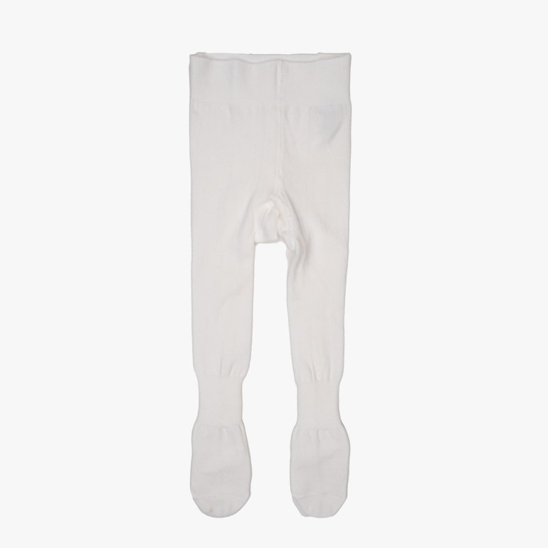 Bomullstrømpebukse Hvit - 11039178-White-50-56 cm - 1