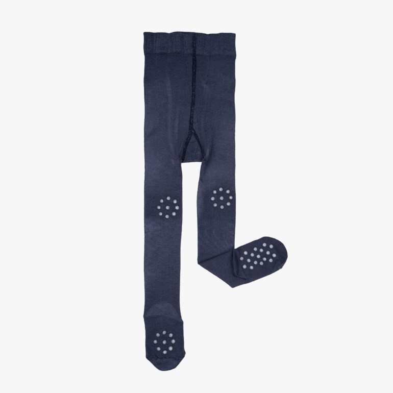 Antiskli bomullstrømpebukse Marine - 11039180-Midnight-62-68 cm - 1